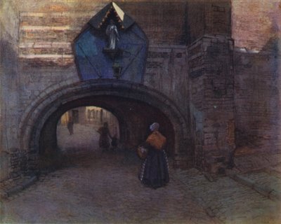 Passage sous la Vieille Boucherie, Anvers - after Amedee Forestier